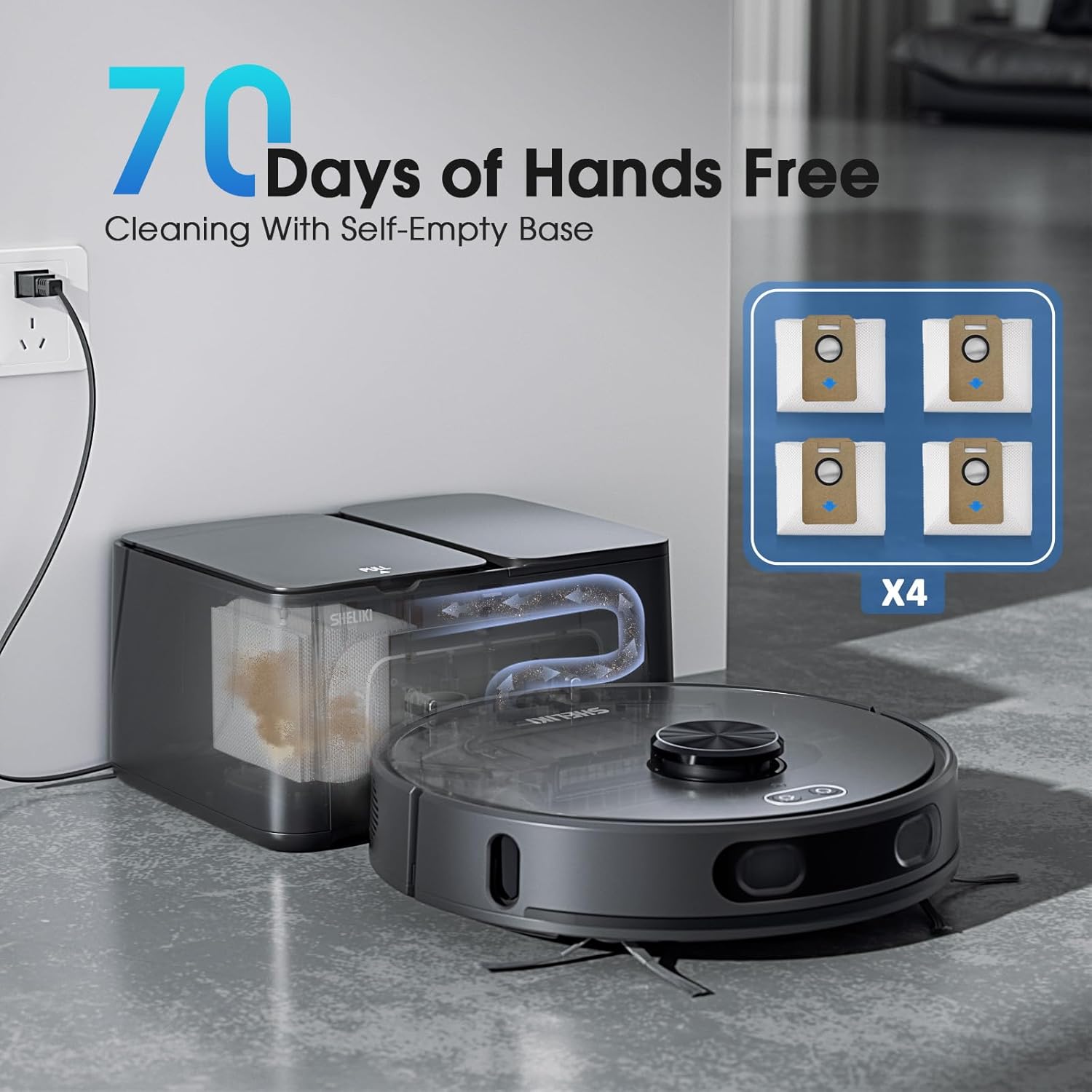 SHELIKI robot vacuum